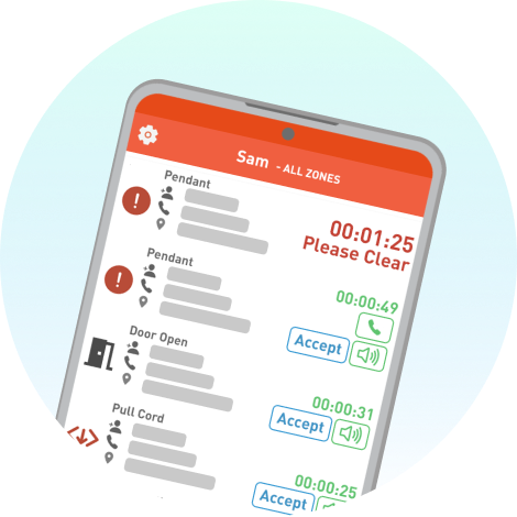 Alerts to smartphone app